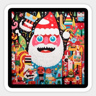 Christmas and Santa Claus 25 Sticker